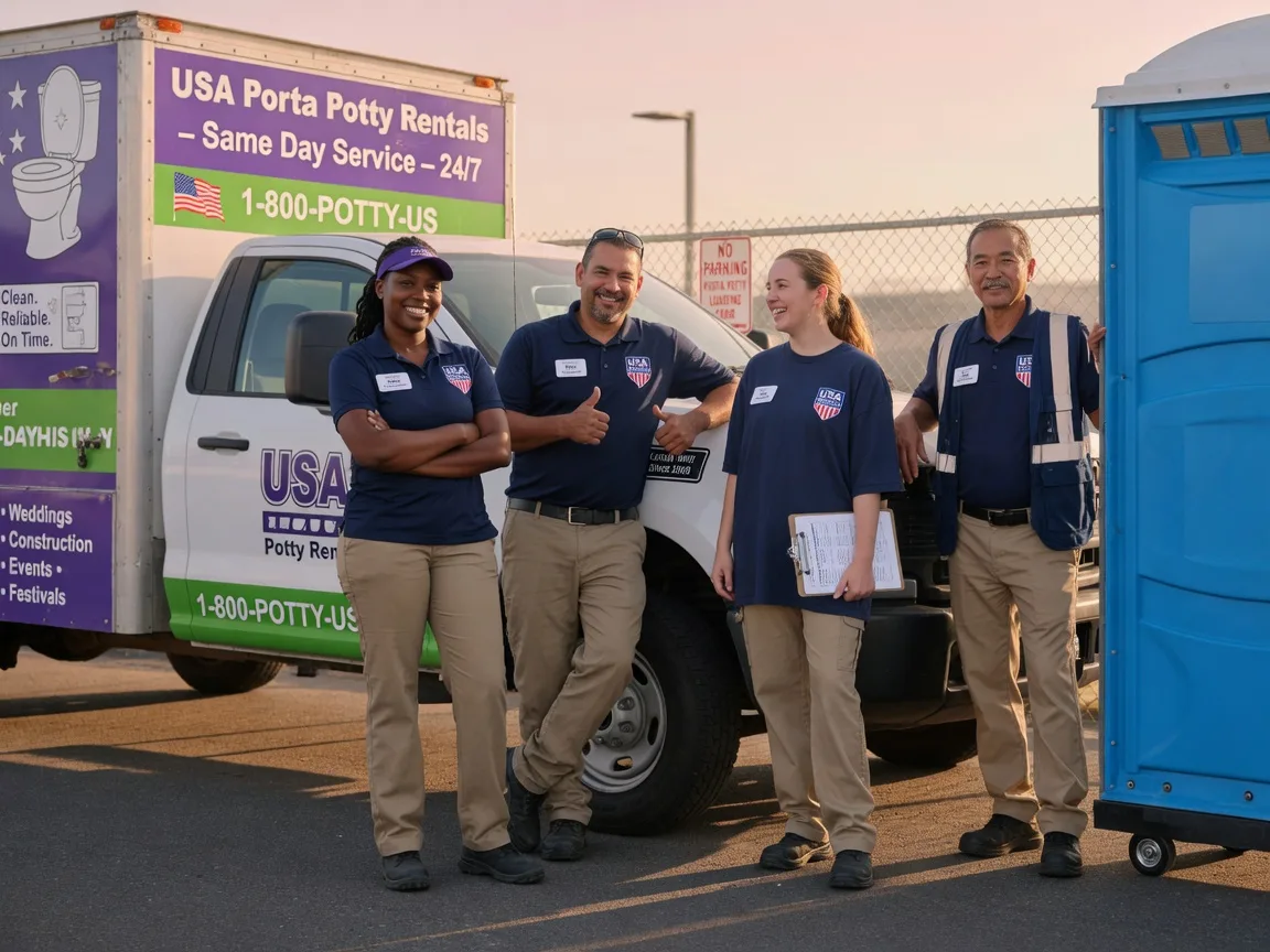 Porta Potty Rental company in Portland, AR